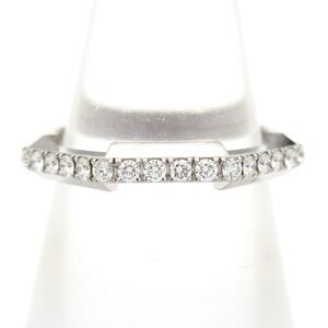 Gucci Ring 6excellent Condition To Love 18K White Gold X Diamonds